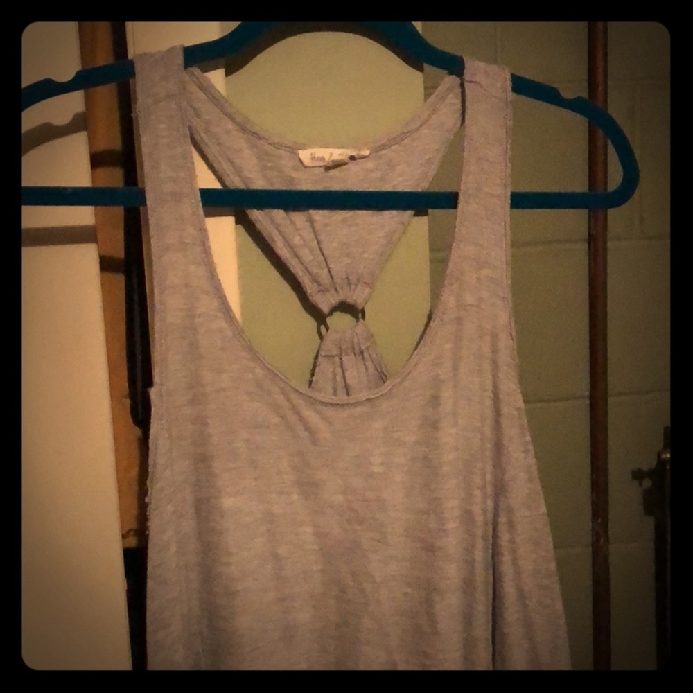 Blue and Gray Ombré Summer Dress